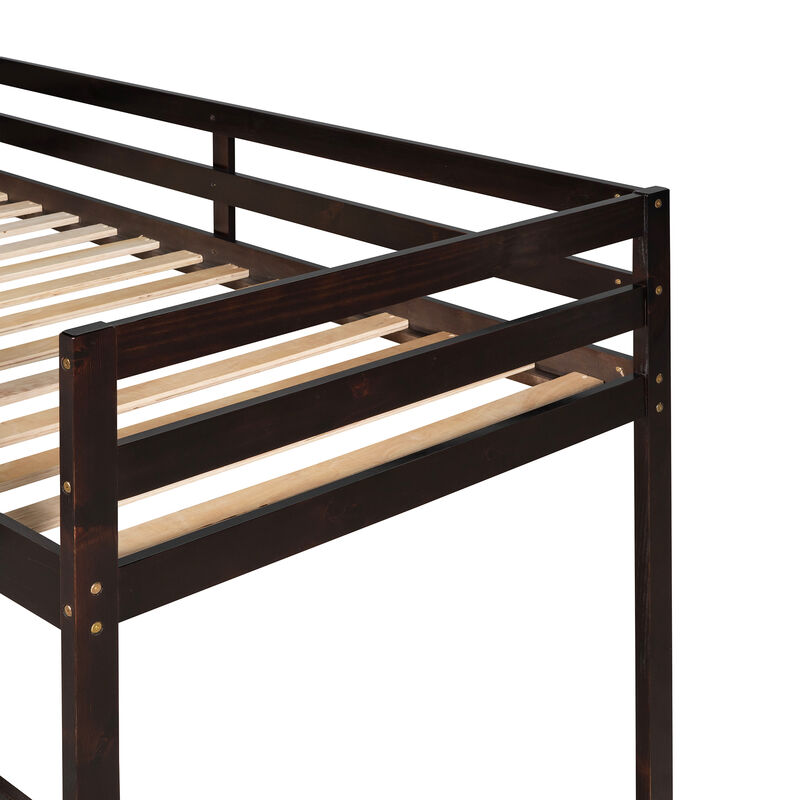 Merax Loft Bed with Slide
