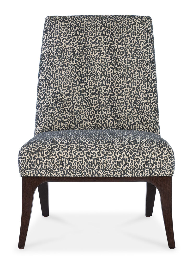 Bella Grey Slipper Chair