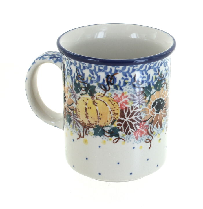 Blue Rose Polish Pottery Athena Small Coffee Mug