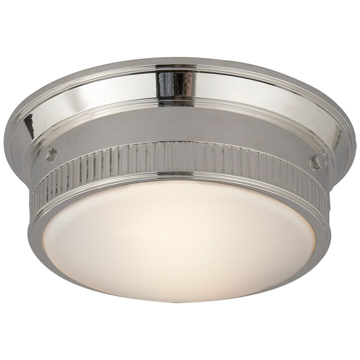 Calliope Marine Flush Mount in Polished Nickel