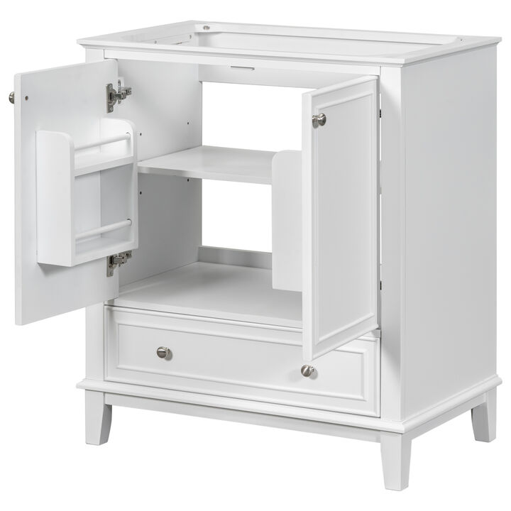 Merax Solid Bathroom Vanity Base without Sink