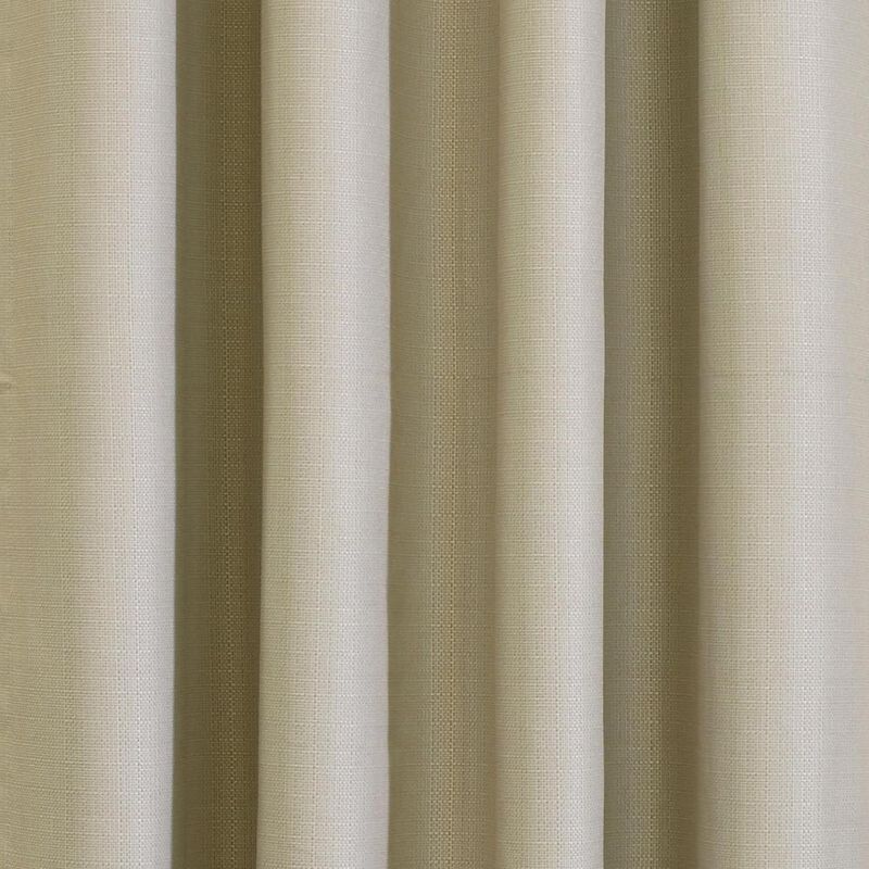 Thermaplus Newberry Blackout Window Treatment Grommet Curtain Panel for Bedroom Livingroom 52" x 95" Linen