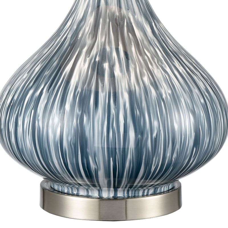 Northcott 28'' High 1-Light Blue Table Lamp