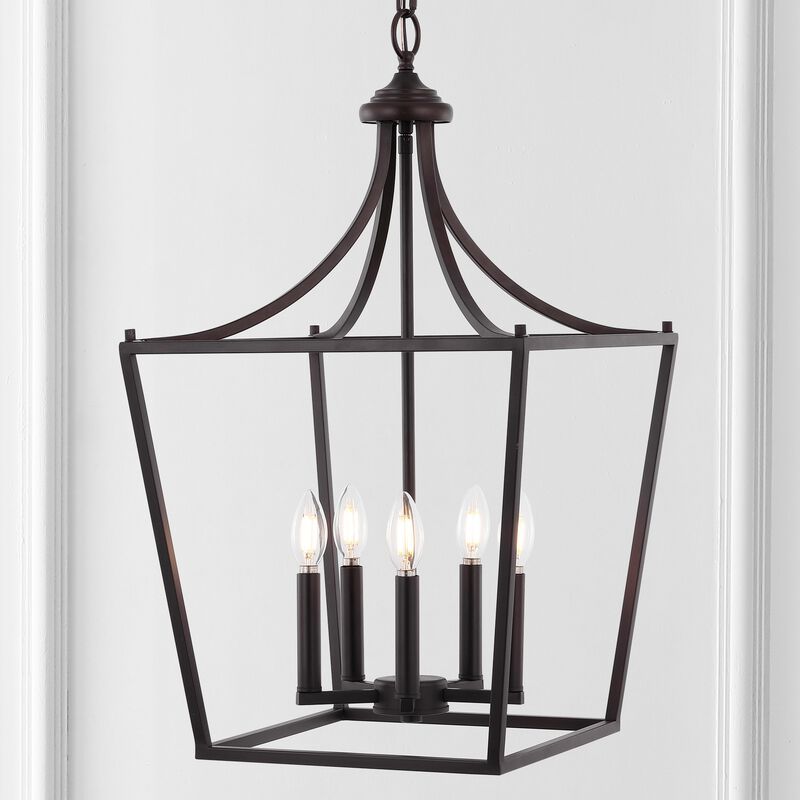 Camden Iron Classic Midcentury Pendant Lantern