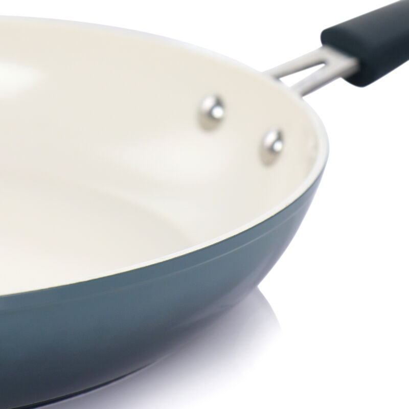 Oster Corbett 12 Inch Nonstick Aluminum Frying Pan in Gray