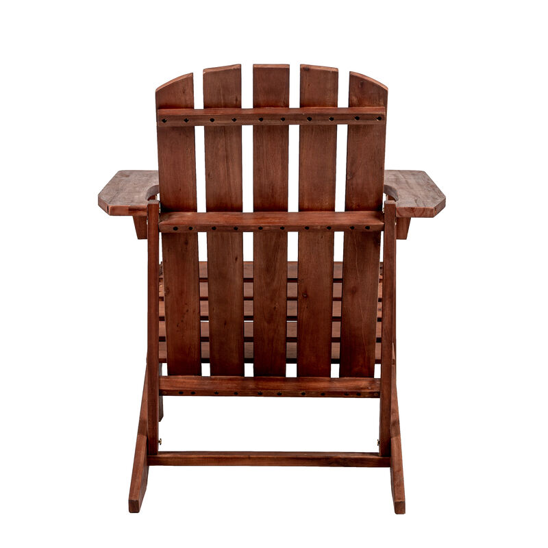 Westport Outdoor Patio Traditional Acacia Wood Adirondack Chair