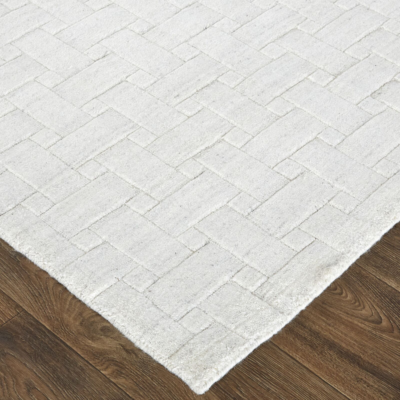 Redford 8669F White/Silver 2' x 3' Rug