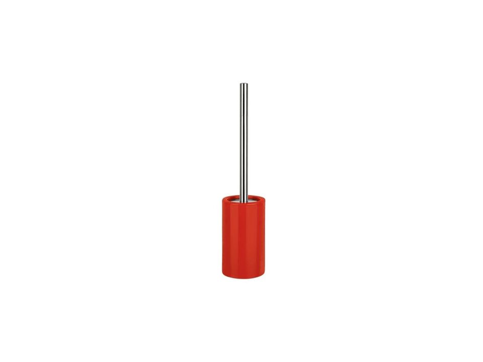 Spirella Toilet Brush with Holder Ceramic TUBE Red