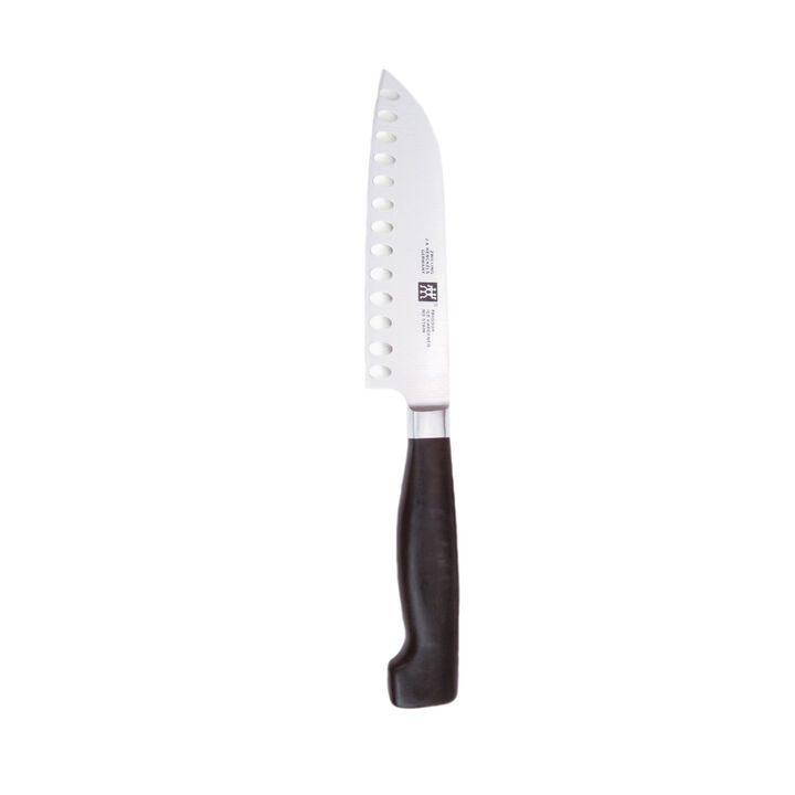 ZWILLING Four Star 5-inch Hollow Edge Santoku Knife