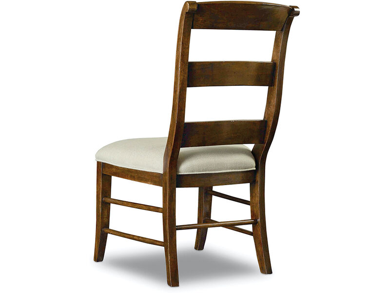 Archivist Ladderback Side Chair In Beige