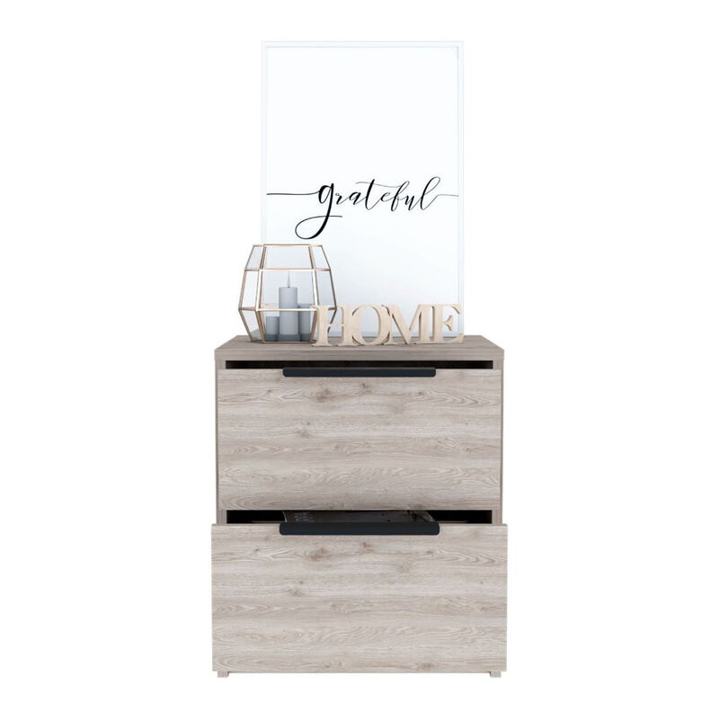 Nightstand Cervants, Bedroom, Light Gray