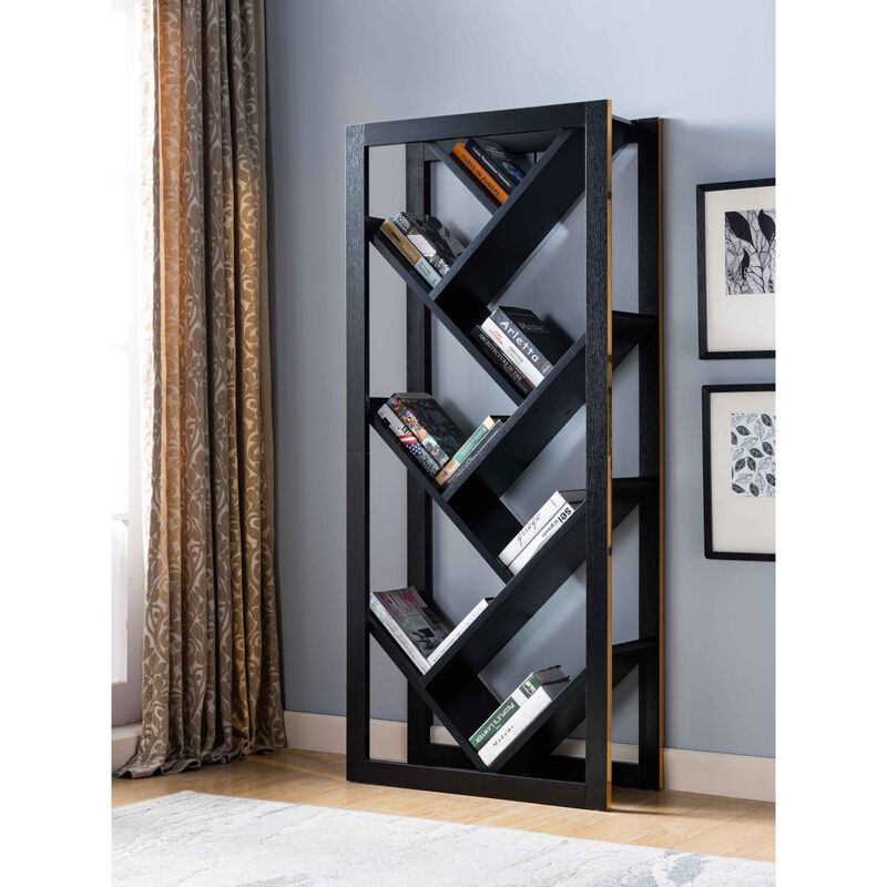 Bookcase Black for Home or Office Use