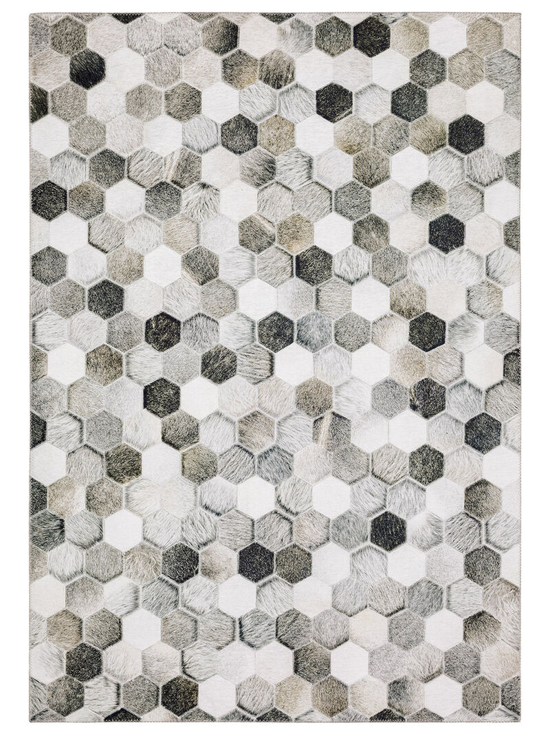 Myers Park 8'9" x 12' Grey Rug