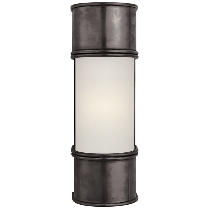 Oxford 12" Bath Sconce in Bronze