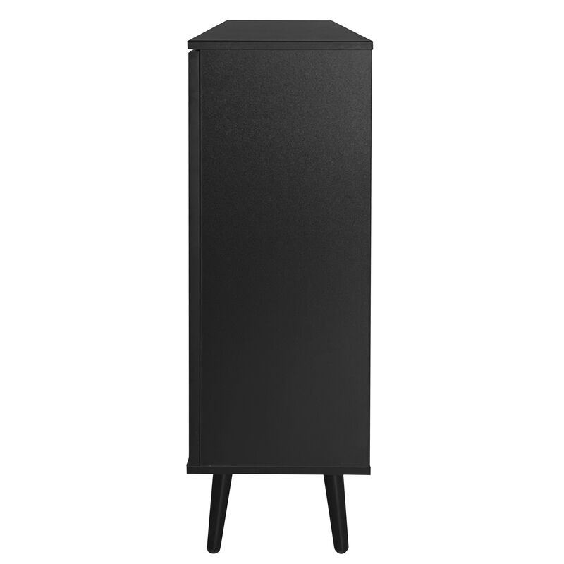 Merax  Two-door Storage Cabinet with Metal Handles
