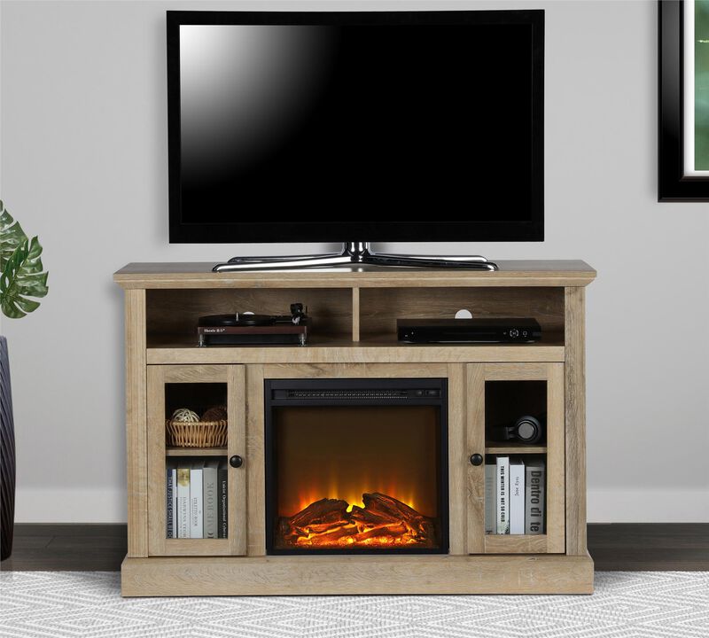 Chicago Electric Fireplace TV Console for Flat Screen TVs up to a 50"