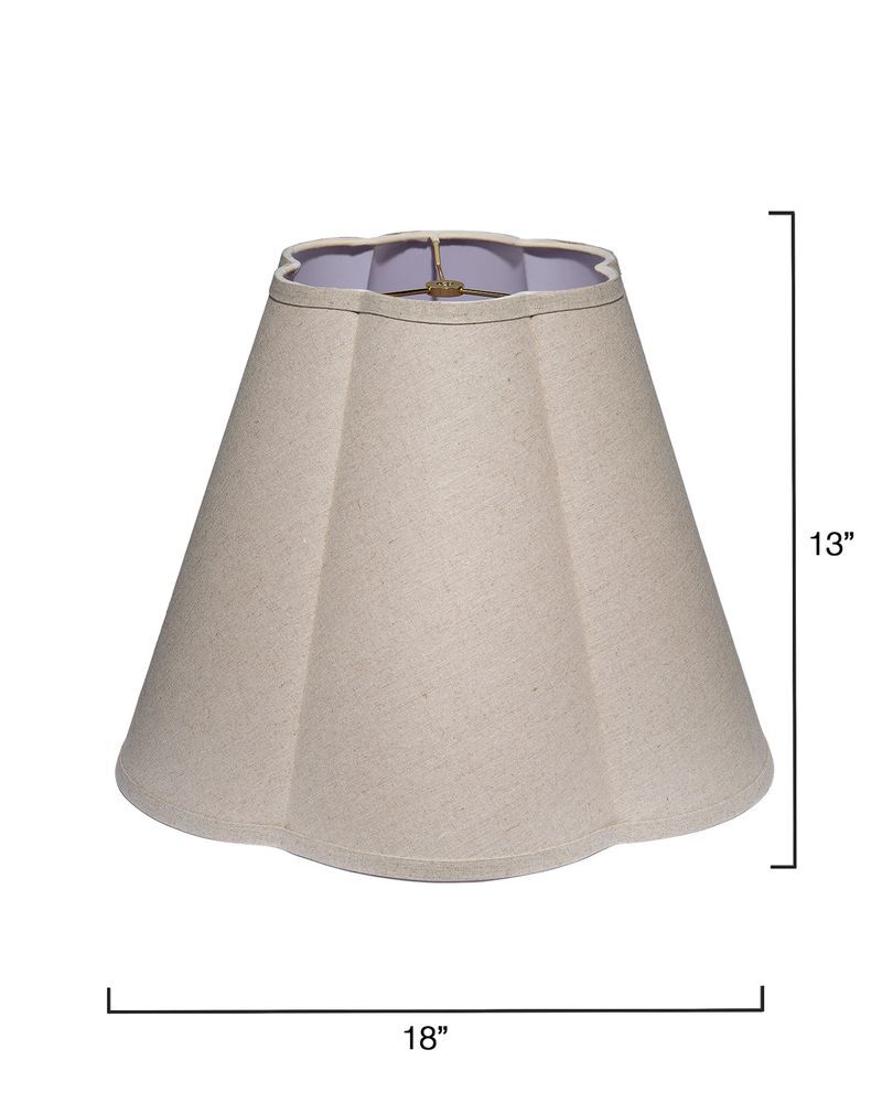 Scalloped Lamp Shade