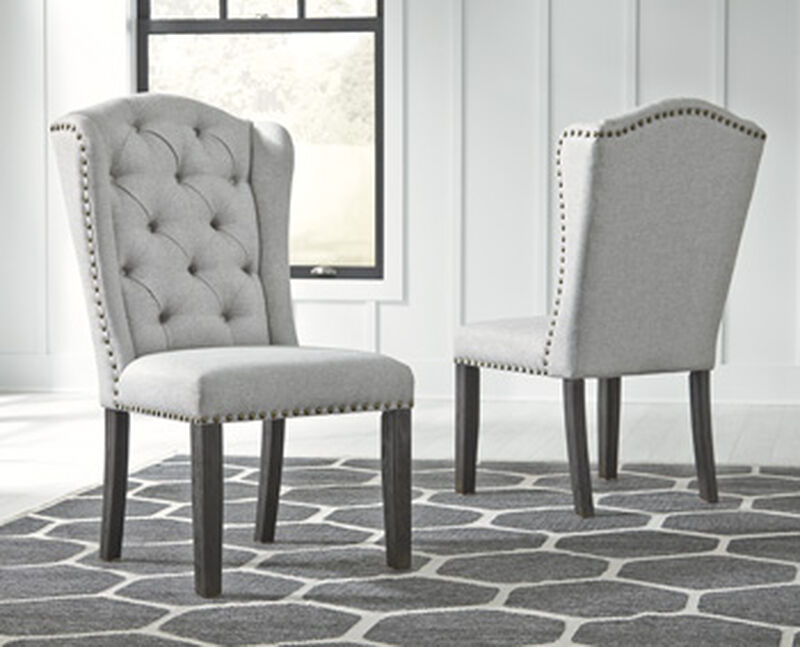 Jeanette Upholstered Wingback Dining Chair