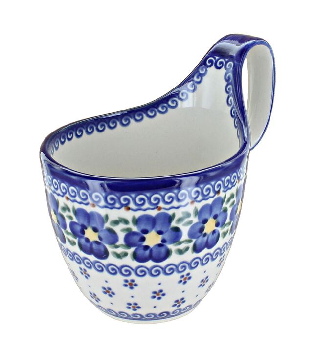 Blue Rose Polish Pottery Savannah Soup Mug