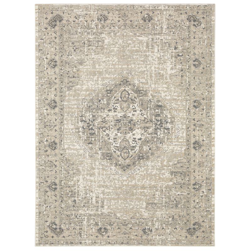 Zephyr Acropolis Alabaster 5' 3" X 7' 10" Rug