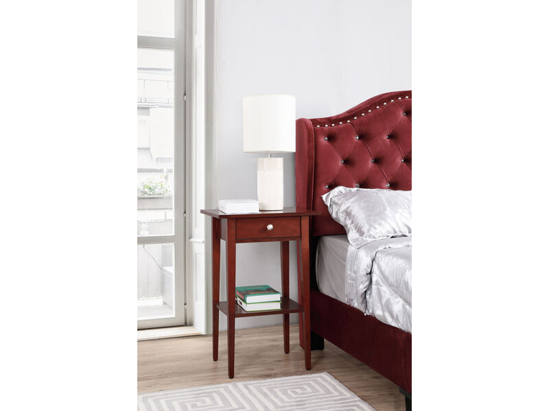 Dalton 1-Drawer Nightstand (28 in. H x 14 in. W x 18 in. D)