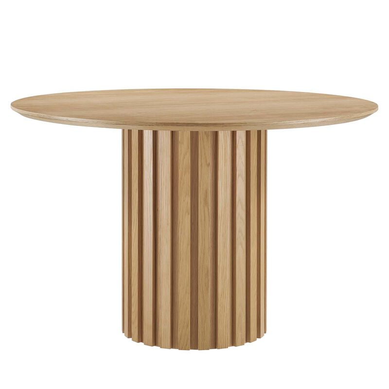 Modway - Senja 47" Round Dining Table Oak
