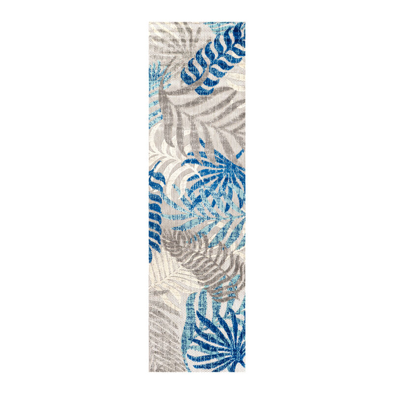 Tropics Palm Leaves Indoor/Outdoor Area Rug