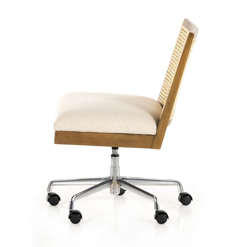 Antonia Cane Armless Desk Chair