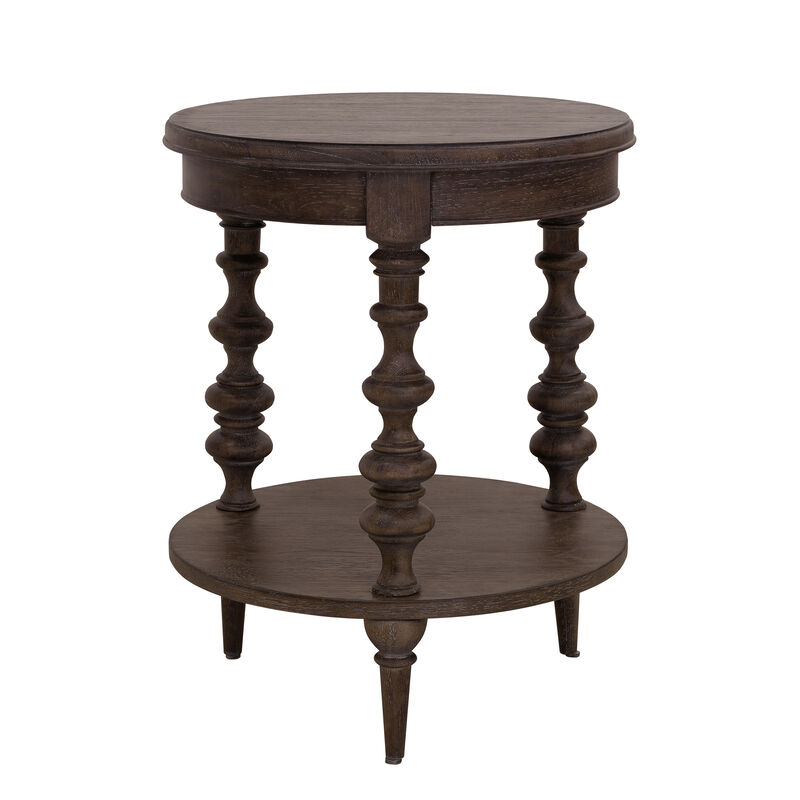 Revival Row Round End Table