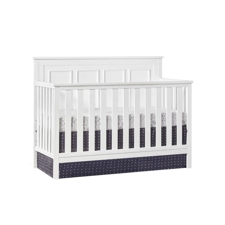 Oxford Baby Bennett 4 In 1 Convertible Crib Rustic White