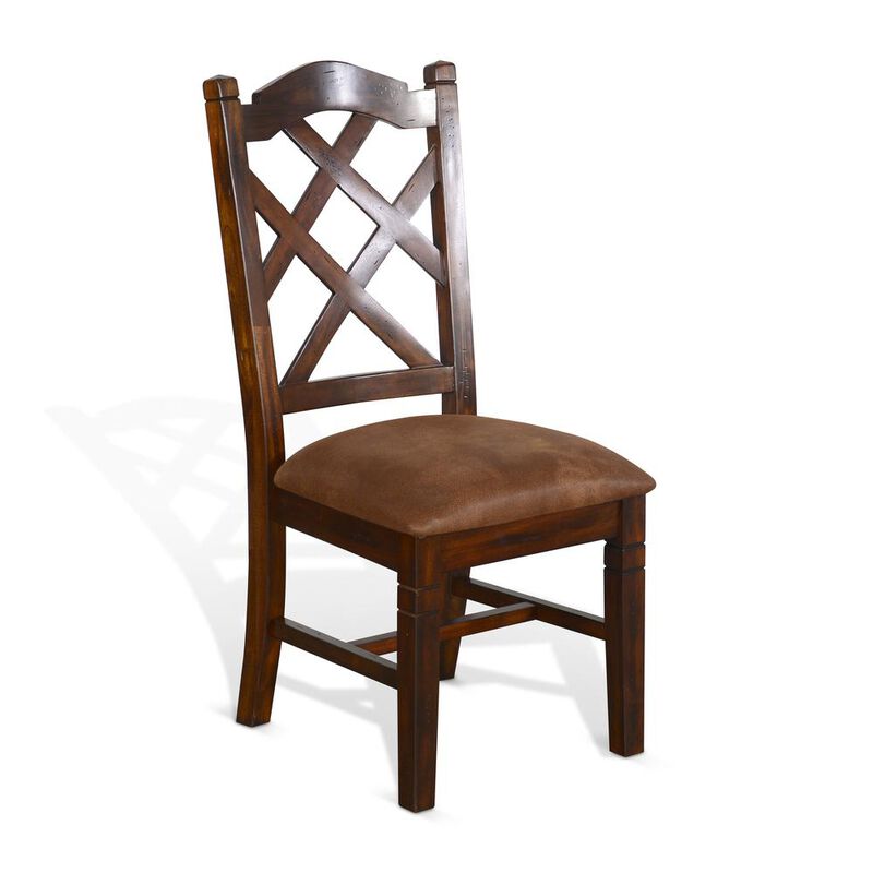 Sunny Designs Double Crossback Dining Chair