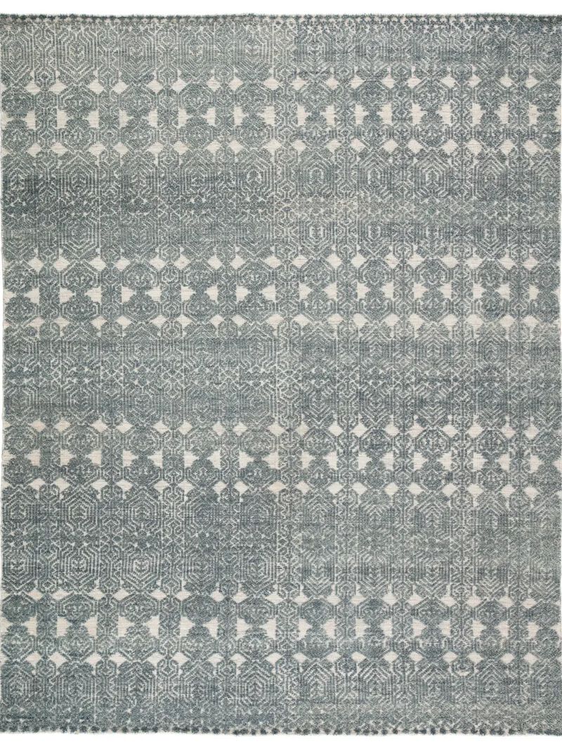 Reign Abelle Blue 3' x 10' Runner Rug