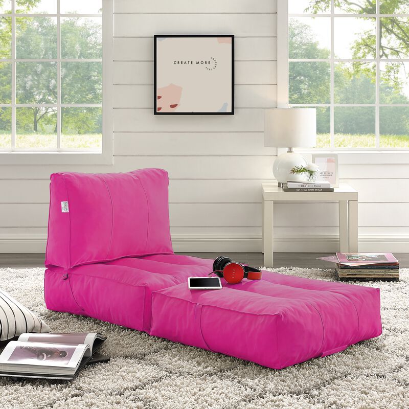 Loungie Cloudy Nylon Bean Bag Chair