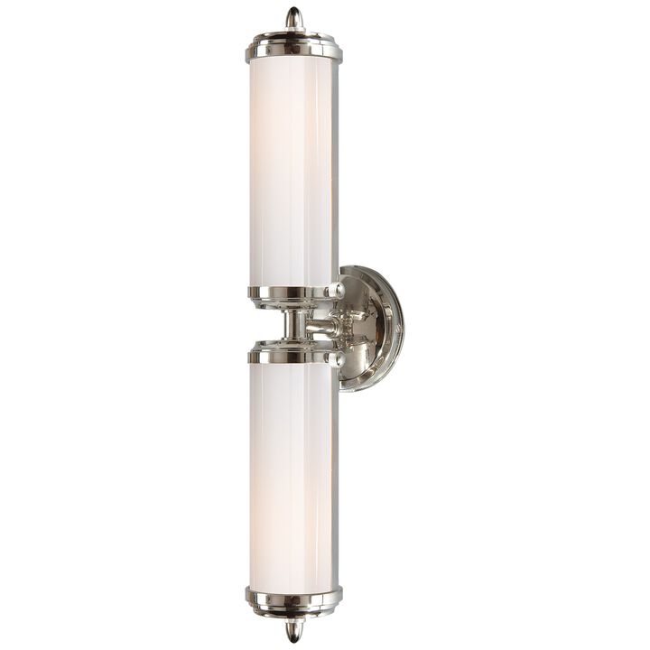 Merchant Double Bath Light in Chrome