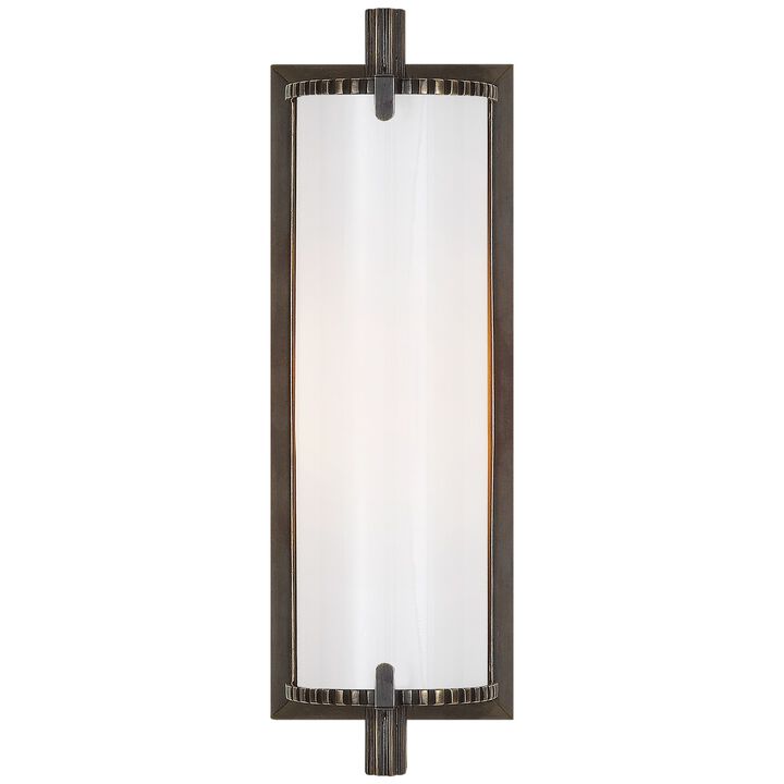 Calliope Short Bath Light in Bronze