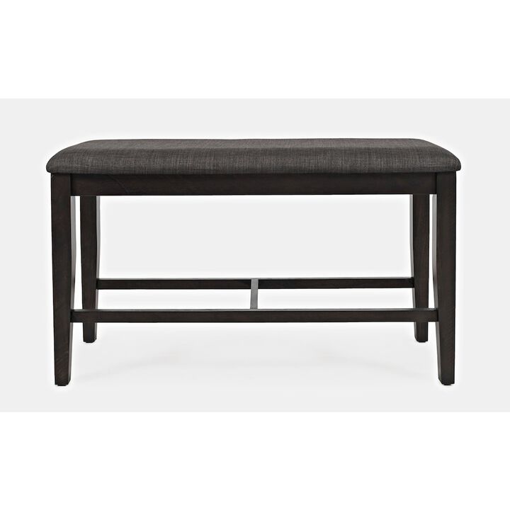 Jofran American Rustics Upholstered 42 Counter Bench