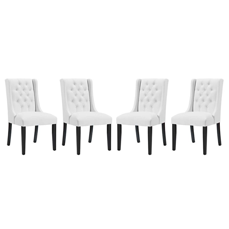 Baronet Dining Chair Vinyl Set of 4