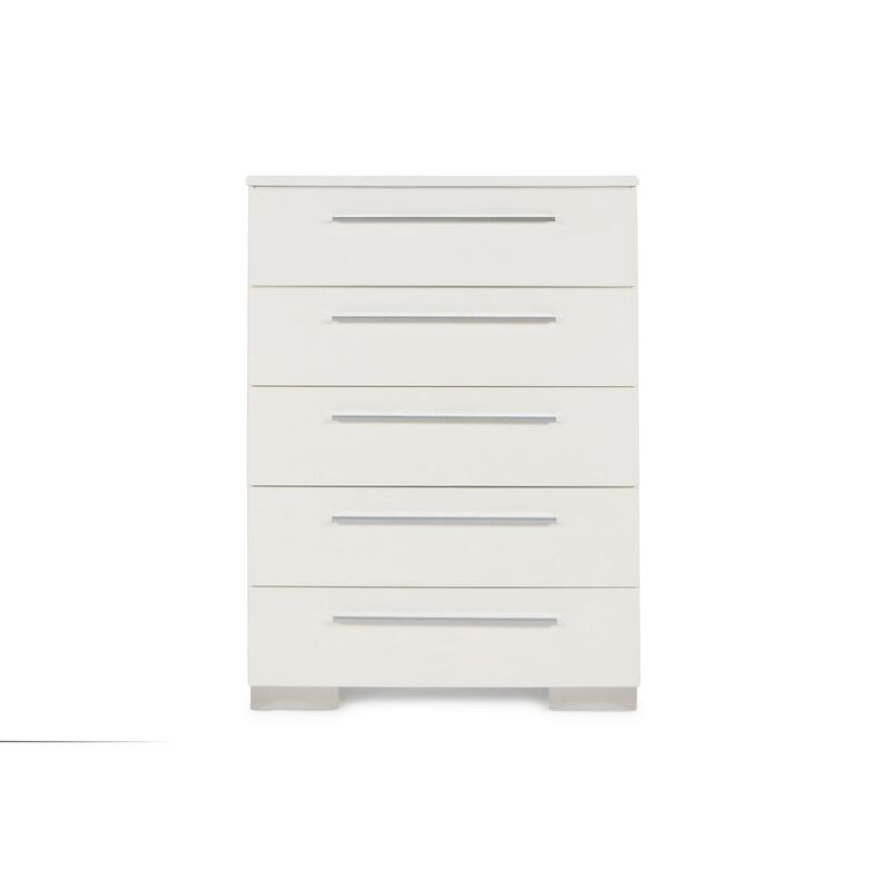 New Classic Furniture Furniture Sapphire Modern Solid Wood Chest in White