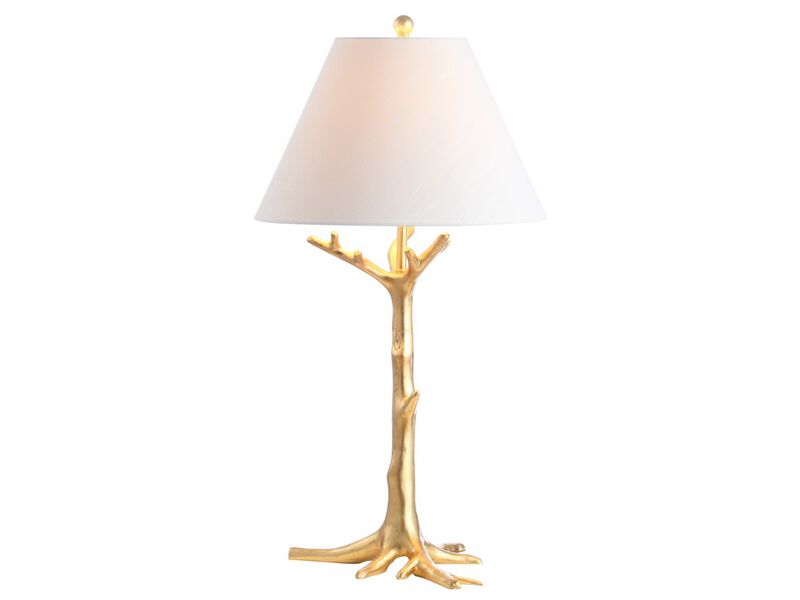 Galen 33.5" Resin LED Table Lamp, Gold