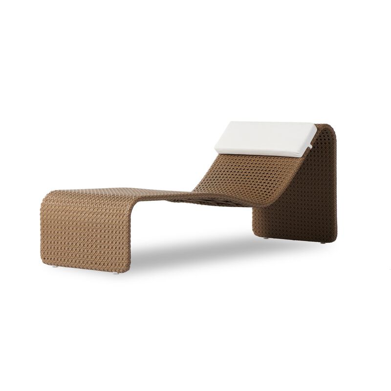 Paige Outdoor Woven Chaise