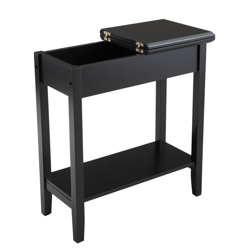 Jaxpety American Flip Top Table Black