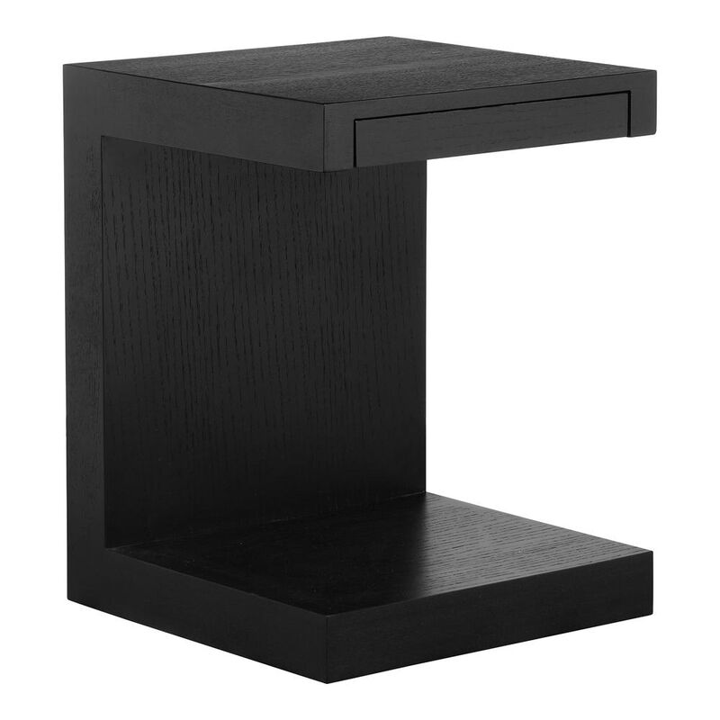 Moe�s Zio Sidetable Black Oak