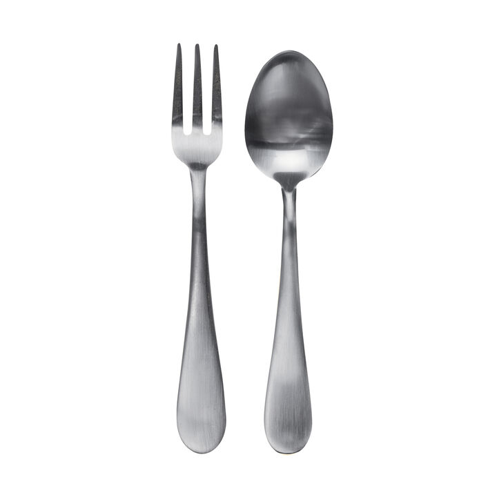 Natura 2-Piece Serving Set in Ice