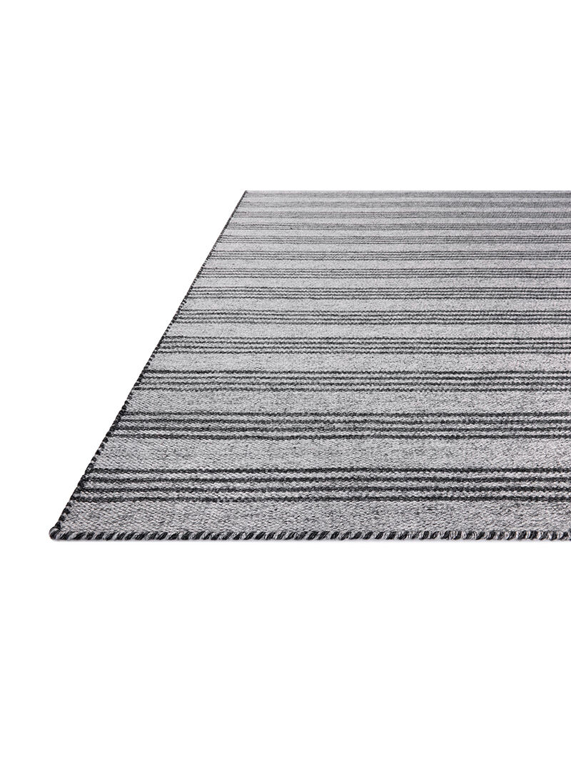 Charlie Dove/Charcoal 2'6" x 7'6" Runner Rug by Magnolia Home by Joanna Gaines x Loloi