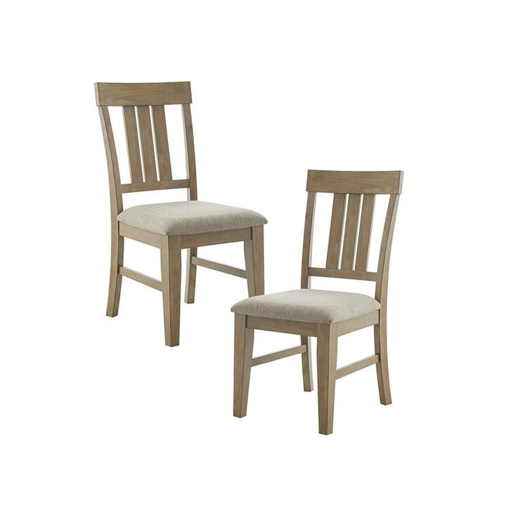 Belen Kox Rustic Reclaimed Wood Dining Chair Set of 2, Belen Kox