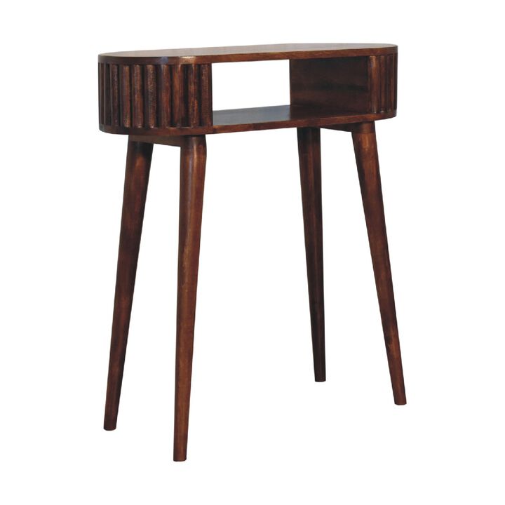 Artisan Furniture Stripe Chestnut  Solid Wood Writing Desk