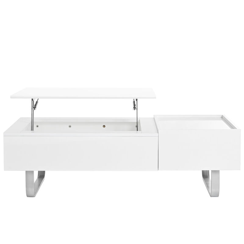 Merax  Contemporary High-gloss Surface Coffee Table