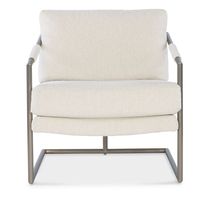 Moody Metal Chair in White