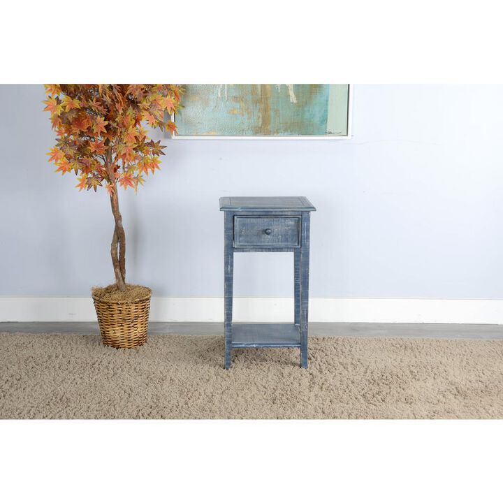 Sunny Designs Ocean Blue Side Table