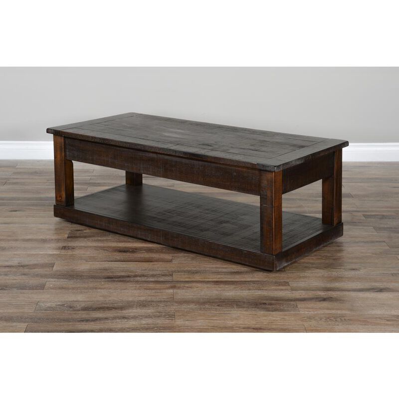 Sunny Designs Coffee Table with Casters